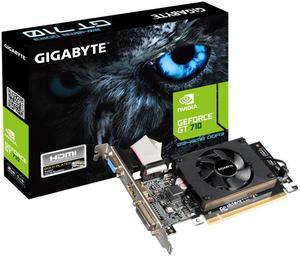 MSI GeForce GT 710 1GB DDR3 PCI Express 2.0 x16 Low Profile Video Card GT  710 1GD3H LP