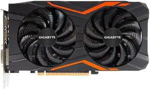 Gigabyte Ultra Durable VGA GV-N1050G1 GAMING-2GD GeForce GTX 1050 Graphic Card - 1.44 GHz Core - 1.56 GHz Boost Clock - 2 GB GDDR5 - PCI Express 3.0 x16