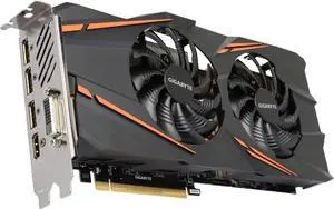 GIGABYTE GeForce GTX 1070 8GB GDDR5 PCI Express 3.0 x16 ATX Graphics Card GV-N1070WF2OC-8GD