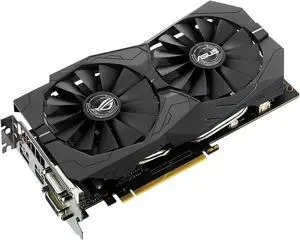 ASUS ROG GeForce GTX 1050 Ti 4GB GDDR5 PCI Express 3.0 Graphics Card STRIX-GTX1050TI-O4G-GAMING