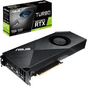 Used  Very Good ASUS GeForce RTX 2080 Ti 11G Turbo Edition GDDR6 HDMI DP 14 TypeC Graphics Card