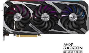 ASUS ROG STRIX Radeon RX 6700 XT OC Edition Gaming Graphics Card (AMD RDNA 2, PCIe 4.0, 12GB GDDR6, HDMI 2.1, DisplayPort 1.4a, Axial-tech Fan Design, 2.9-slot, Super Alloy Power II, GPU Tweak II)