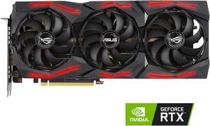 ASUS ROG STRIX GeForce RTX 2060 6GB GDDR6 PCI Express 3.0 Graphics Card ROG-STRIX-RTX2060-6G-EVO-V2-GAMING