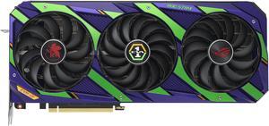 ASUS ROG Strix NVIDIA GeForce RTX 3090 OC EVA EDITION Gaming Graphics Card (PCIe 4.0, 24GB GDDR6X, HDMI 2.1, DisplayPort 1.4a, Axial-tech Fan Design, 2.9-slot, Super Alloy Power II, GPU Tweak)