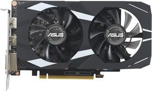 ASUS Dual GeForce GTX 1650 4GB GDDR6, IP5X, Auto-Extreme Technology, 144-Hour Validation Program, HDMI 2.0, DP 1.4 DUAL-GTX1650-4GD6-P-EVO
