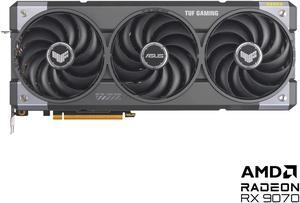 ASUS TUF Gaming Radeon RX 9070 16GB 256-Bit GDDR6 PCI Express 5.0 RDNA 4 Graphics Card TUF-RX9070-O16G-GAMING