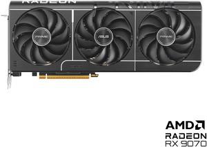 ASUS PRIME Radeon RX 907016GB 256-Bit GDDR6 PCI Express 5.0 RDNA 4  Graphics Card PRIME-RX9070-O16G