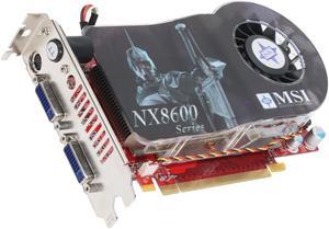 MSI GeForce 8600 GT 256MB GDDR3 PCI Express x16 SLI Support Graphics Card NX8600GT Twin Turbo