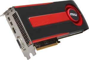 MSI Radeon HD 7970 3GB GDDR5 PCI Express 3.0 x16 CrossFireX Support Video Card R7970-2PMD3GD5