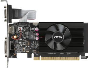 MSI GeForce GT 710 2GB DDR3 PCI Express 2.0 Low Profile Video Card GT 710 2GD3 LP