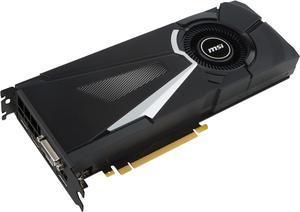 MSI GeForce GTX 1080 8GB GDDR5X PCI Express 3.0 x16 SLI Support ATX Video  Card GTX 1080 AERO 8G OC