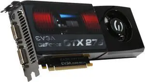 EVGA GeForce GTX 275 896MB DDR3 PCI Express 2.0 x16 SLI Support Graphics Card 896-P3-1170-AR