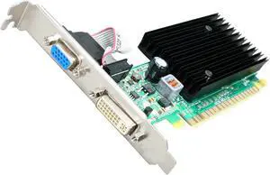 EVGA GeForce 8400 GS 512MB DDR2 PCI Express 2.0 x16 Graphics Card 512-P3-N725-LR EVGA GeForce 8400 GS 512MB DDR2 PCI Express 2.0 x16 Graphics Card 512-P3-N725-LR