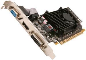 EVGA GeForce GT 520 (Fermi) 1GB DDR3 PCI Express 2.0 x16 Low Profile Ready Video Card 01G-P3-1521-KR