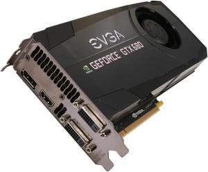 EVGA SuperClocked 02G-P4-2682-KR GeForce GTX 680 2GB 256-bit GDDR5 PCI Express 3.0 x16 HDCP Ready SLI Support Video Card