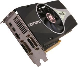 PowerColor PCS+ Radeon HD 7870 GHz Edition 2GB GDDR5 PCI Express 3.0 x16 CrossFireX Support Graphics Card AX7870 2GBD5-2DHPP