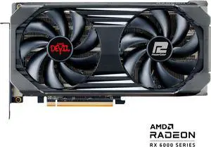 PowerColor RED DEVIL Radeon RX 6650 XT 8GB GDDR6 PCI Express 4.0 ATX Graphics Card AXRX 6650XT 8GBD6-3DHE/OC