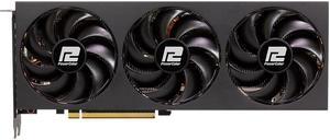 PowerColor Fighter Radeon RX 7700 XT 12GB GDDR6 PCI Express 4.0 x16 ATX Video Card RX7700XT 12G-F/OC