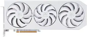 PowerColor Hellhound Radeon RX 9070 XT 16GB GDDR6 PCI Express 5.0 x16 Graphics CARD Hellhound Spectral White AMD Radeon RX 9070 XT 16GB GDDR6