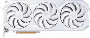 PowerColor RED DEVIL Radeon RX 9070 XT 16GB GDDR6 PCI Express 5.0 x16 Graphics Card RX9070XT 16G-E/OC/WHITE