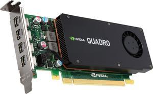 PNY Quadro K1200 VCQK1200DP-PB 4GB 128-bit GDDR5 PCI Express 2.0 ATX or SFF Workstation Video Card for DisplayPort