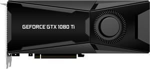 PNY GeForce GTX 1080 Ti 11GB GDDR5X PCI Express 3.0 x16 SLI Support Blower Edition Video Card VCGGTX1080T11PB-CG2