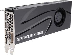 PNY GeForce RTX 2070 8GB GDDR6 PCI Express 3.0 Video Card VCG20708BLMPB