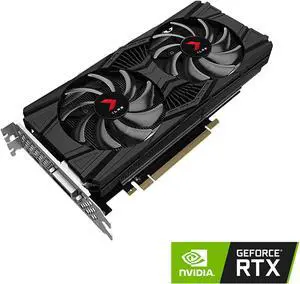PNY GeForce RTX 2060 6GB XLR8 Gaming Overclocked Edition Graphics Card, VCG20606DFPPB-O