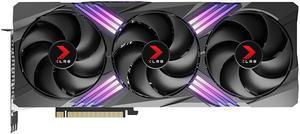 PNY GeForce RTX 4070 Ti SUPER 16GB XLR8 Gaming VERTO EPICX RGB Overclocked Triple Fan DLSS 3 VCG4070TS16TFXXPB1O