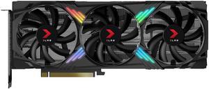 PNY GeForce RTX 4060 Ti 16GB XLR8 Gaming VERTO EPIC-X RGB Overclocked Triple Fan DLSS 3 VCG4060T16TFXXPB1-O