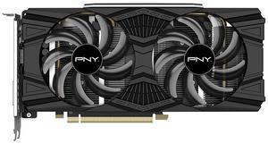 PNY Dual Fan GeForce GTX 1660 Ti 6GB GDDR6 PCI Express 3.0 x16 ATX Graphics Card GTX 1660 Ti 6GB Dual Fan