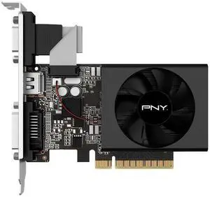 PNY Low Profile GeForce GT 710 2GB PCI Express 2.0 x8 Graphics Card GMGT71WE2F2CA1KTP PNY Low Profile GeForce GT 710 2GB PCI Express 2.0 x8 Graphics Card GMGT71WE2F2CA1KTP