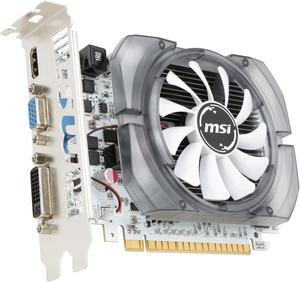 MSI GeForce GT 730 4GB DDR3 PCI Express 2.0 x16 ATX Video Card N730-4GD3V2