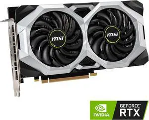 MSI GeForce RTX 2060 6GB GDDR6 PCI Express 3.0 x16 Graphics Card RTX 2060 VENTUS 6G