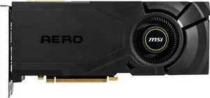 MSI GeForce RTX 2080 SUPER 8GB GDDR6 PCI Express 3.0 x16 SLI Support Graphics Card RTX 2080 Super Aero