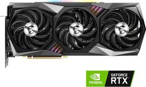 MSI Gaming GeForce RTX 3090 24GB GDDR6X PCI Express 4.0 ATX Video Card RTX 3090 GAMING TRIO 24G