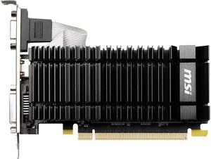 Geforce GT 730 2GB GDDR5 PCI-E x 8 with dual DP (half Bracket, for SFF  Computer only), supports 4K via DP Connection, compatible with both windows  and