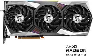 MSI Gaming Radeon RX 6900 XT 16GB GDDR6 PCI Express 4.0 Graphics Card RX 6900 XT GAMING TRIO 16G