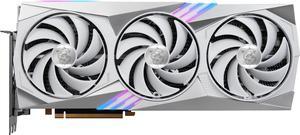 MSI Gaming GeForce RTX 4080 16GB GDDR6X PCI Express 4.0 ATX Video Card RTX 4080 16GB GAMING X TRIO WHITE
