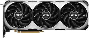 MSI Ventus GeForce RTX 4070 Ti 12GB GDDR6X PCI Express 40 ATX Video Card RTX 4070 Ti VENTUS 3X E 12G