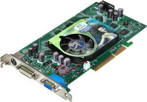 BIOSTAR GeForce 6800XT 512MB GDDR2 AGP 4X/8X Video Card V6802XA52