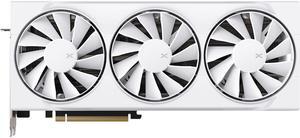 XFX Swift AMD Radeon RX 9070 OC RDNA 4 16GB 256-Bit GDDR6 PCI-Express 5.0 White Triple Fan Graphics Card RX-97SWFB3W9