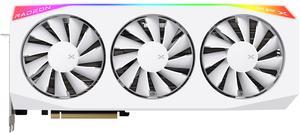 XFX Mercury AMD Radeon RX 9070XT OC 16GB 256-Bit GDDR6 PCI-Express 5.0 RDNA 4 White Magnetic Air Gaming Graphics Card