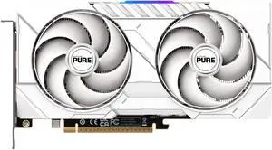 SAPPHIRE PURE Radeon RX 9060 XT 16GB GDDR6 PCI Express 5.0 x16 ATX Graphics Card 11350-02-20G