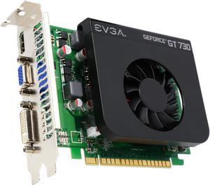 EVGA GeForce GT 730 1GB GDDR5 PCI Express 2.0 Video Card 01G-P3-3736-RX