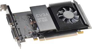 EVGA GeForce GT 1030 2GB GDDR5 PCI Express 3.0 Graphics Card 02G-P4-6338-KR