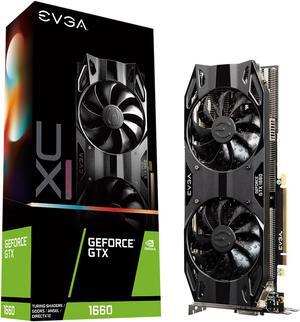EVGA GeForce GTX 1660 XC Ultra GAMING, 06G-P4-1167-KR, 6GB GDDR5, Dual HDB Fans