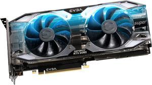 EVGA GeForce RTX 2080 SUPER XC ULTRA GAMING Video Card, 08G-P4-3183-KR, 8GB GDDR6, RGB LED, Metal Backplate