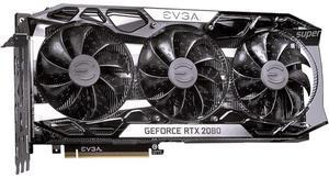 EVGA GeForce RTX 2080 SUPER FTW3 GAMING, 08G-P4-3283-KR, 8GB GDDR6, iCX2 Technology, RGB LED, Metal Backplate