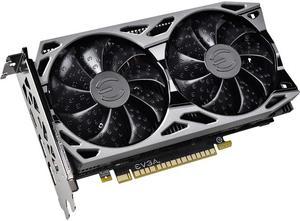 EVGA GeForce GTX 1650 SC ULTRA BLACK GAMING GDDR6, 04G-P4-1255-KR, 4GB GDDR6, Dual Fan, Metal Backplate